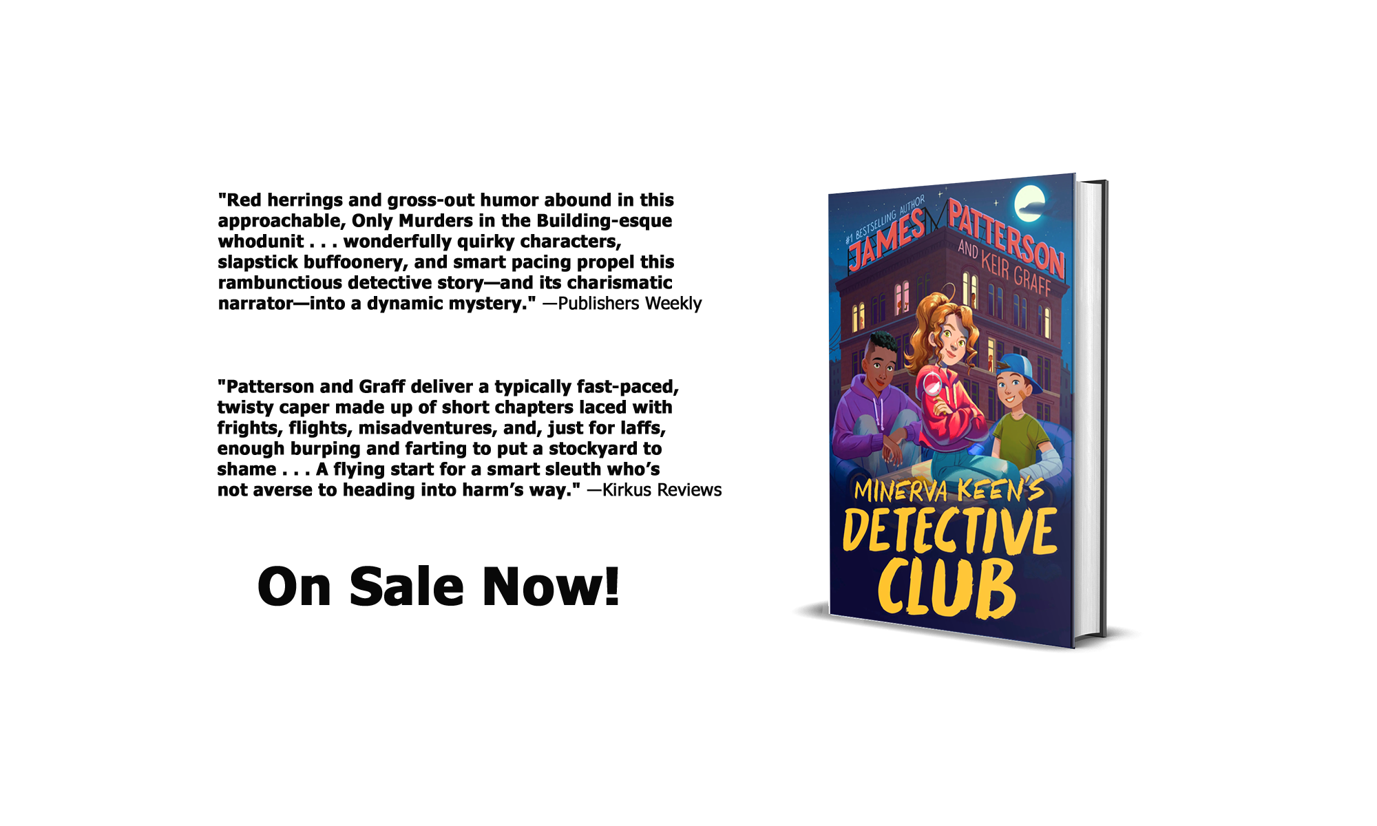 Minerva Keen's Detective Club by James Patterson, Keir Graff, Hardcover